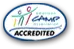 ACA accredited badge displayed on Chestnut Lake Camp homepage