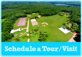Schedule a tour visit button for Chestnut Lake Camp in Pennsylvania