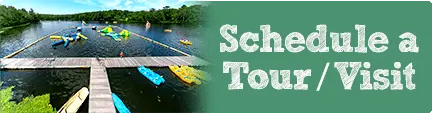 Schedule a tour visit callout for Chestnut Lake Camp in Pennsylvania