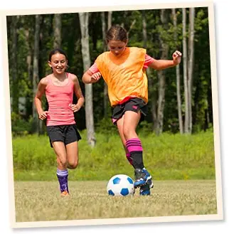 Expanded creative arts section showing hands-on activities at Chestnut Lake Camp