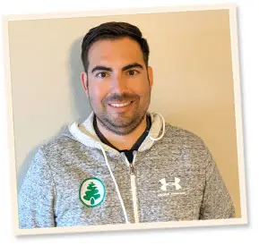 Alex Ward staff member portrait at Chestnut Lake Camp