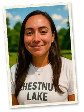 Camila Garces staff member portrait at Chestnut Lake Camp